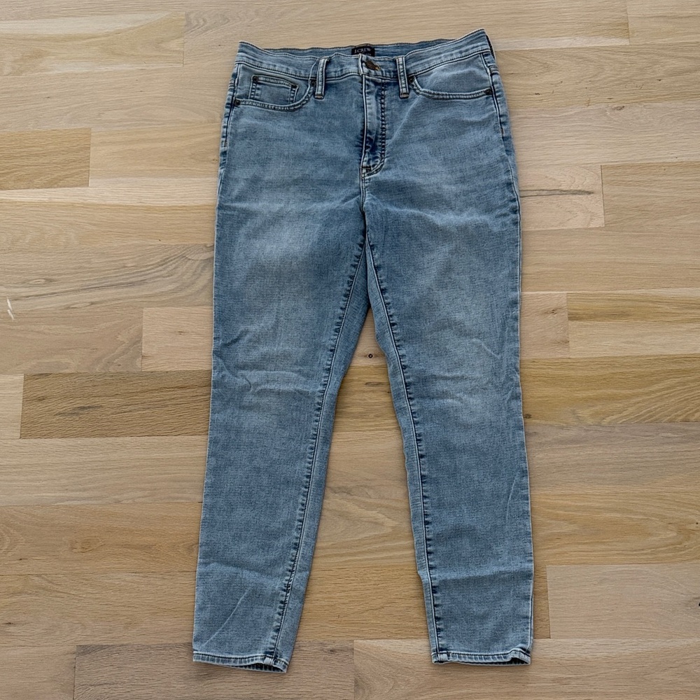 J. Crew Factory 10” High Rise Skinny Jeans